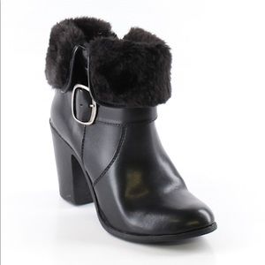 croft & barrow Shoes - Croft & Barrow black fur lined ankle boots 8M croft & barrow Shoes - Croft & Barrow black fur lined ankle boots 8M